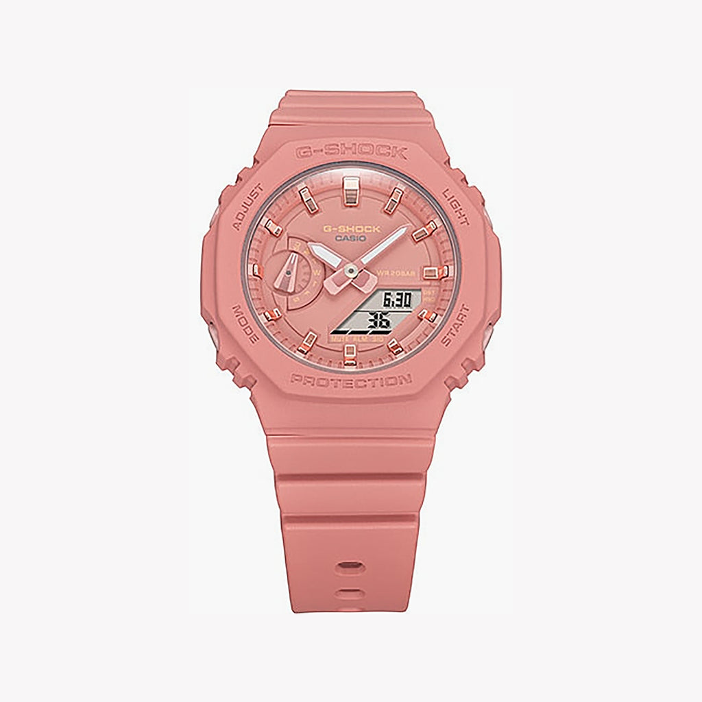 CASIO G-SHOCK GMA-S2100-4A2DR PINK BOLD - VIBRANT & TOUGH Women's Watch with pink resin band and digital display-i-Watch-4