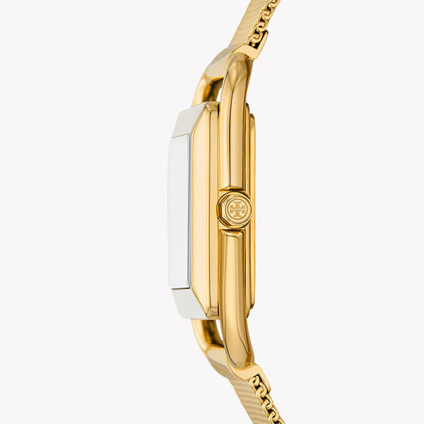 Tory Burch Women's Gold Stainless Steel Watch, Beige Dial | Tbw6012 by i-watch