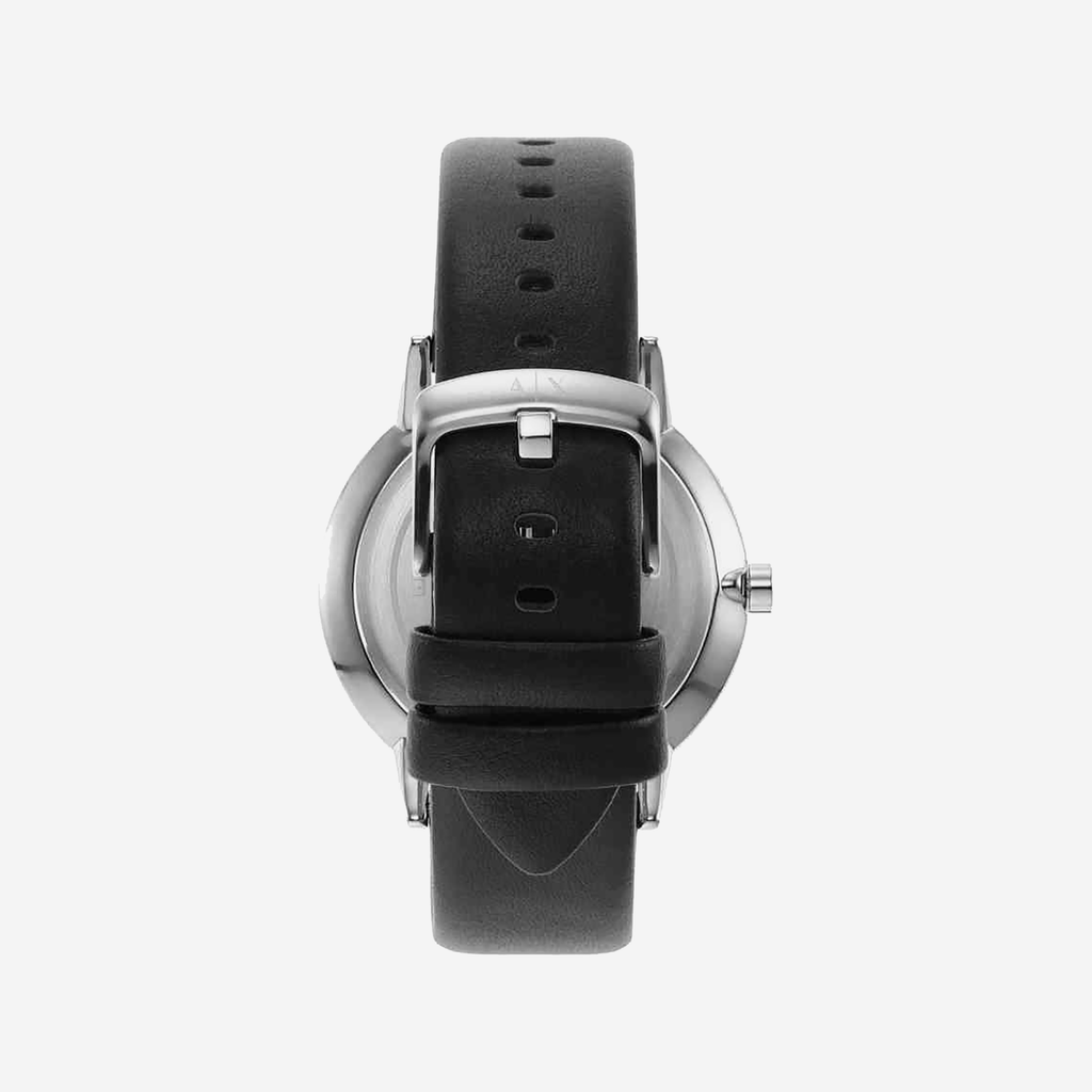 ARMANI EXCHANGE AX2745 - BOLD ELEGANCE IN TIME: Men's Sophisticated Analog Watch with Black Leather Band-i-Watch-3