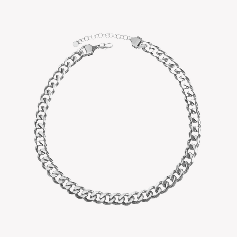 Zink Women's Silver Stainless Steel Necklace | Zfnl009s by i-watch