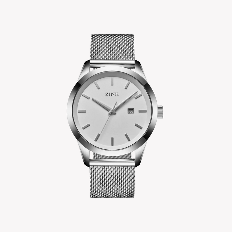 Zink Men's Silver Stainless Steel Watch | Zk133g1ms-16 by i-watch