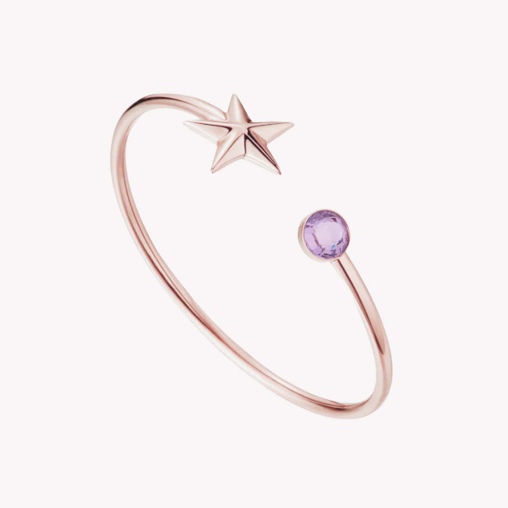 Zink Women's Rose Gold Stainless Steel Bracelet | Zfbg002rgpn