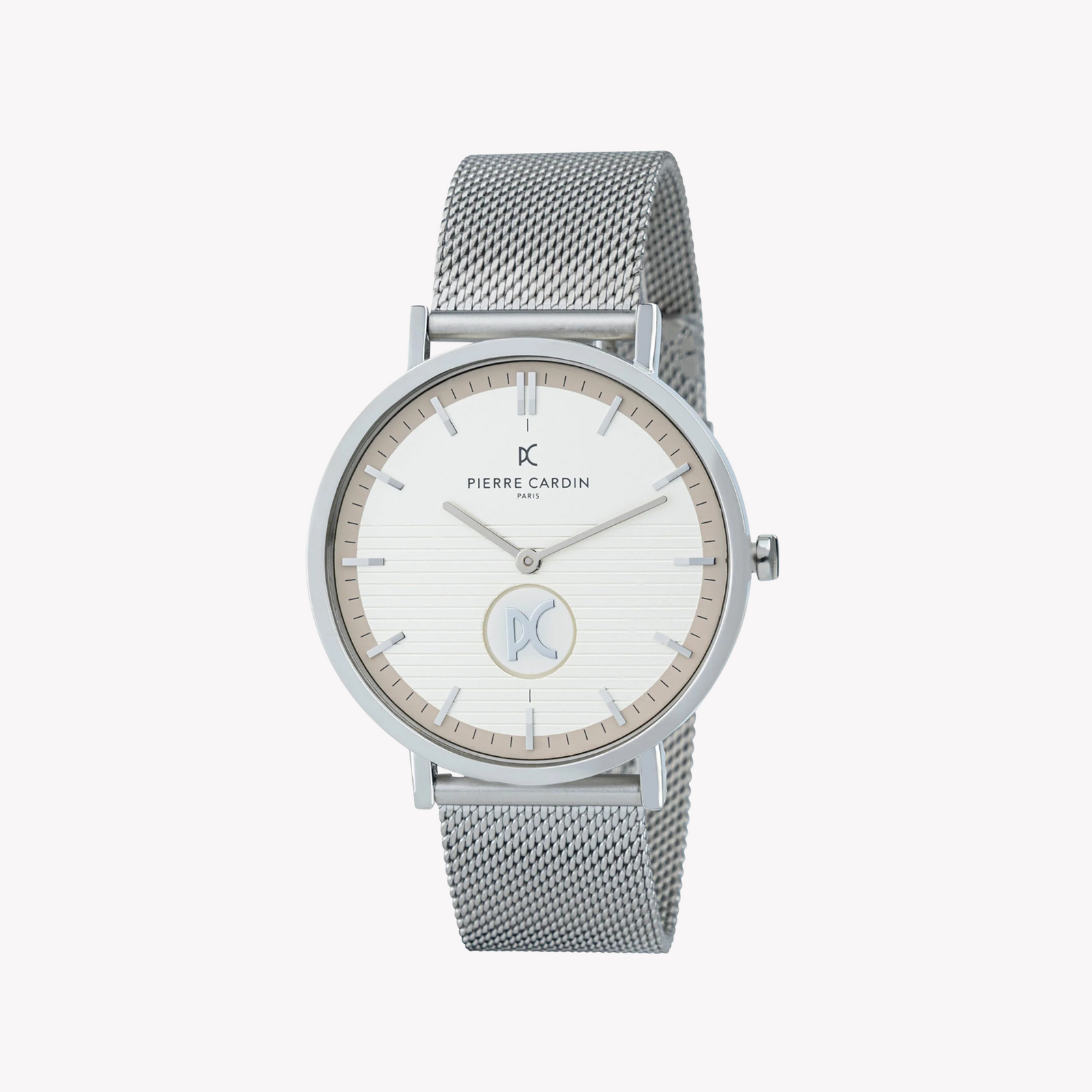 Pierre Cardin Men's Silver Stainless Steel Watch, Gray Dial | Cbv.1053 by i-watch