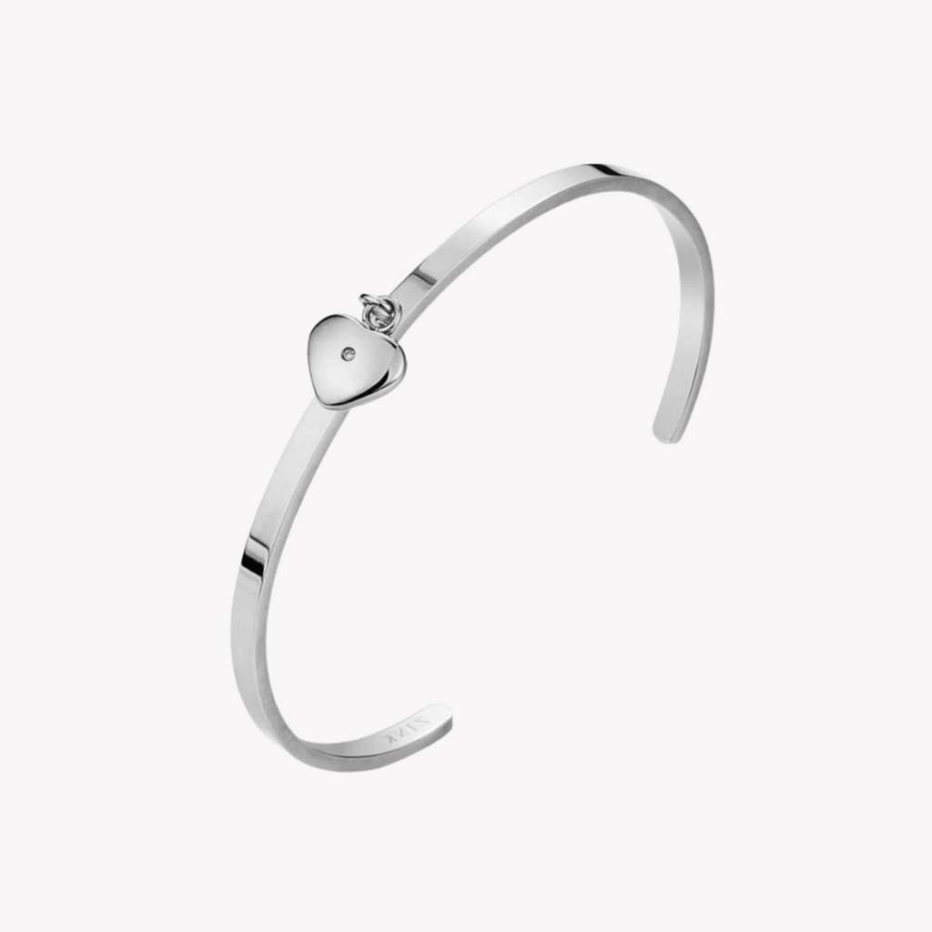 Zink Women's Silver Stainless Steel Bracelet | Zfbg009s