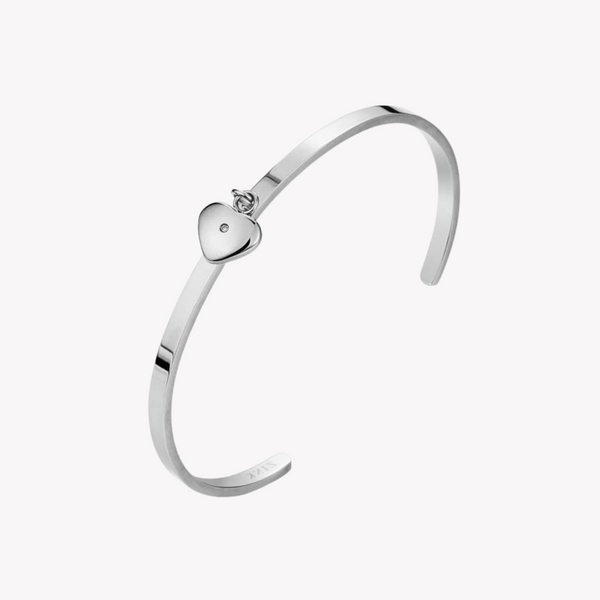 Zink Women's Silver Stainless Steel Bracelet | Zfbg009s