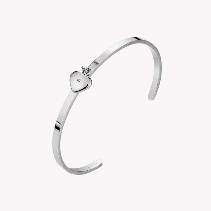 Zink Women's Silver Stainless Steel Bracelet | Zfbg009s