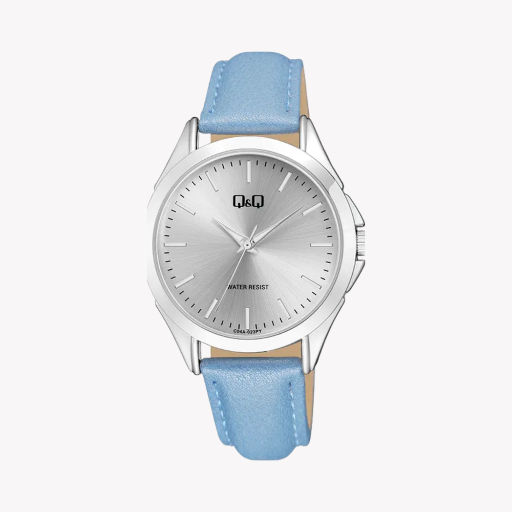 Q&Q Women's Silver Watch, Silver Dial | C04A-023PY