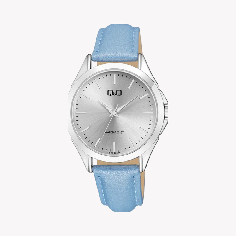 Q&Q Women's Silver Watch, Silver Dial | C04A-023PY