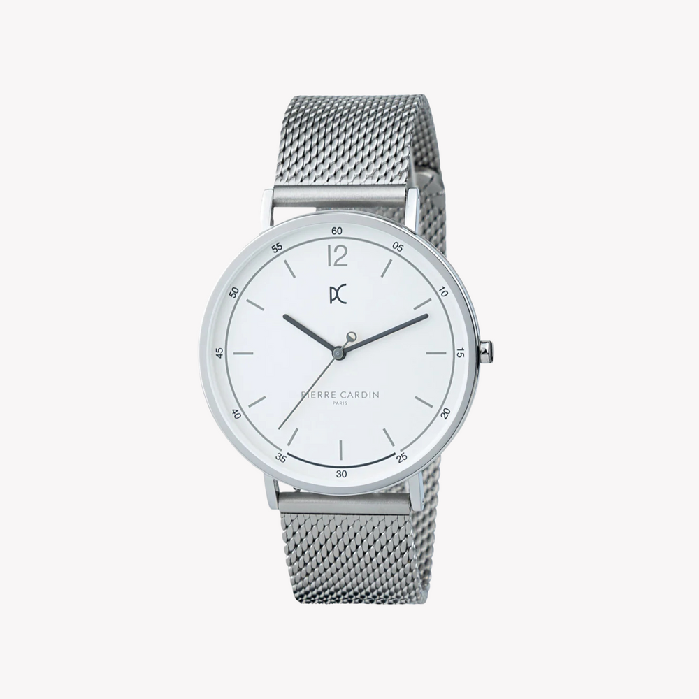 Pierre Cardin Men's Silver Stainless Steel Watch, Round Dial | Cbn.3004 by i-watch