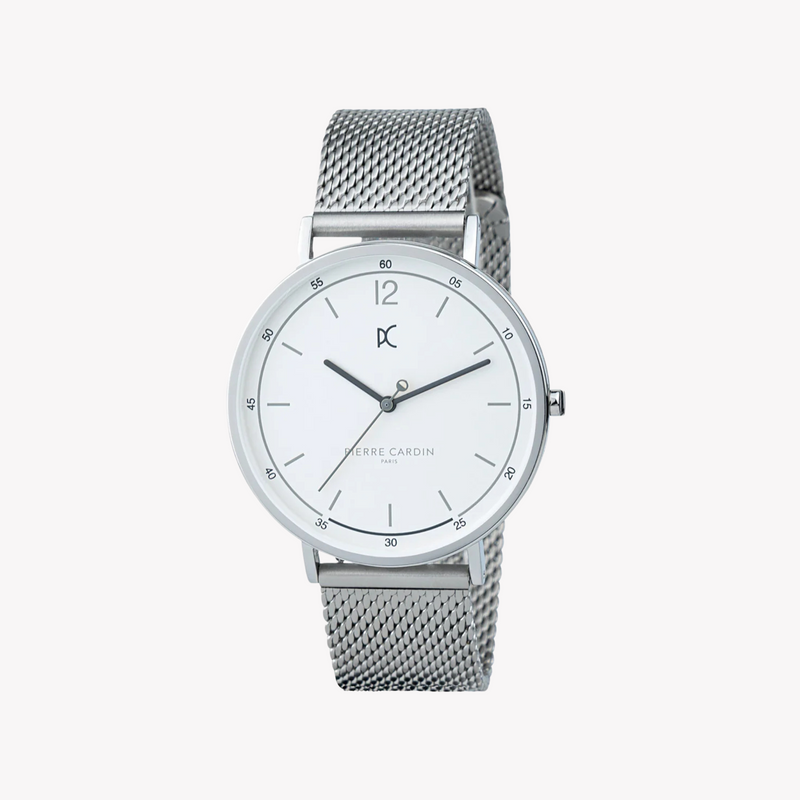 Pierre Cardin Men's Silver Stainless Steel Watch, Round Dial | Cbn.3004 by i-watch