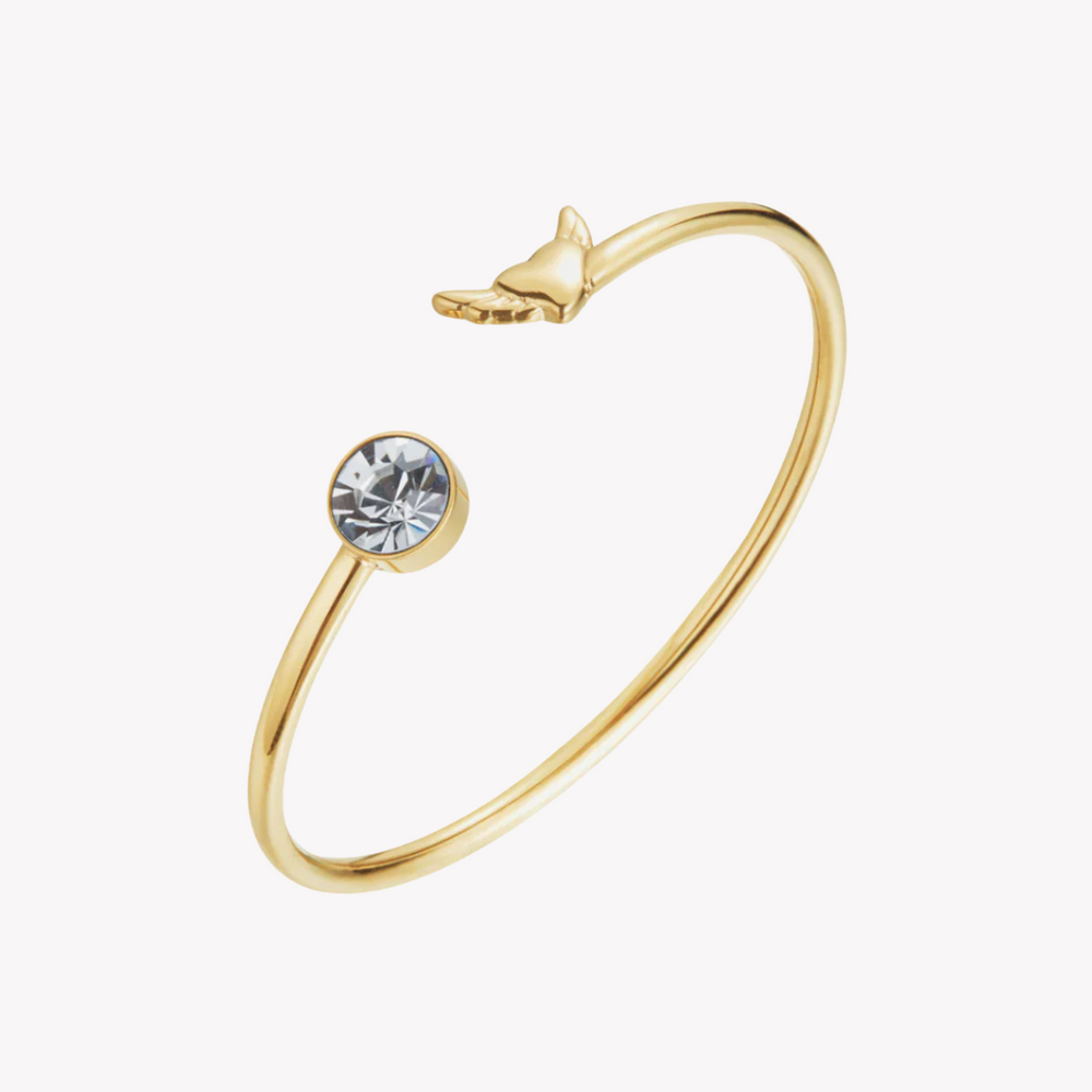 Zink Women's Gold Stainless Steel Bracelet | Zfbg006gc by i-watch