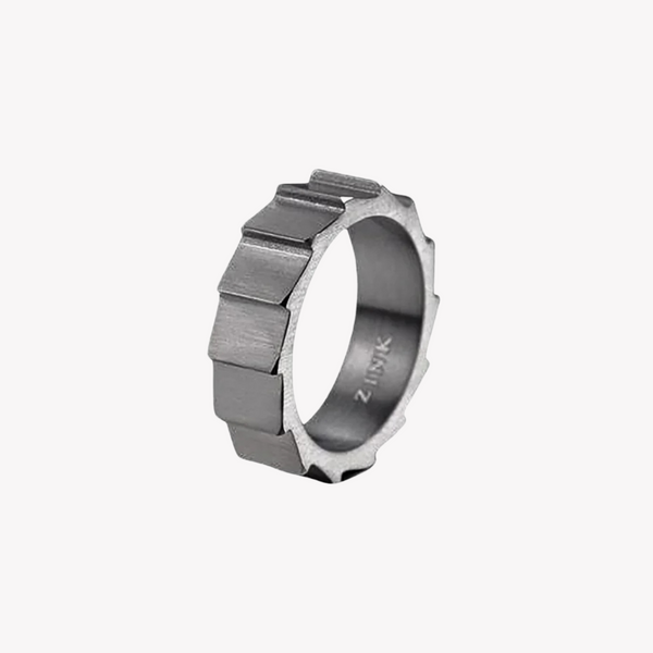 Zink Men's Gun Stainless Steel Ring | Zjrg032gn