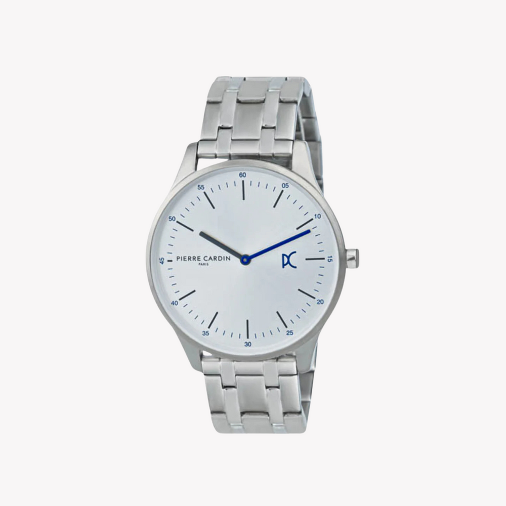 Pierre Cardin Men's Silver Stainless Steel Watch, Silver Dial | Cba.4009 by i-watch