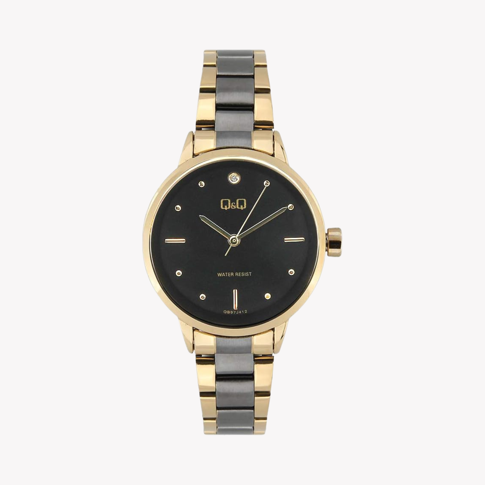 Q&Q Classic Black/Steel 32 mm