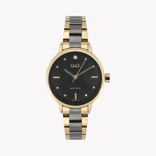 Q&Q Classic Black/Steel 32 mm