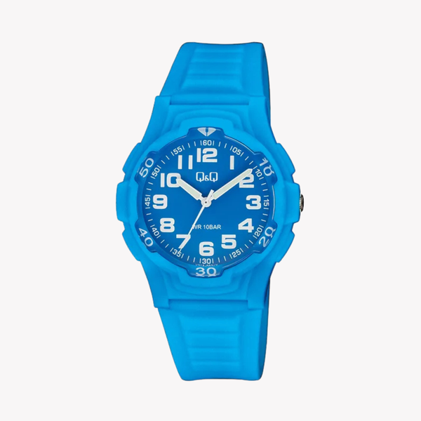 Q&Q Men's Blue Watch, Blue Dial | V31A-002VY
