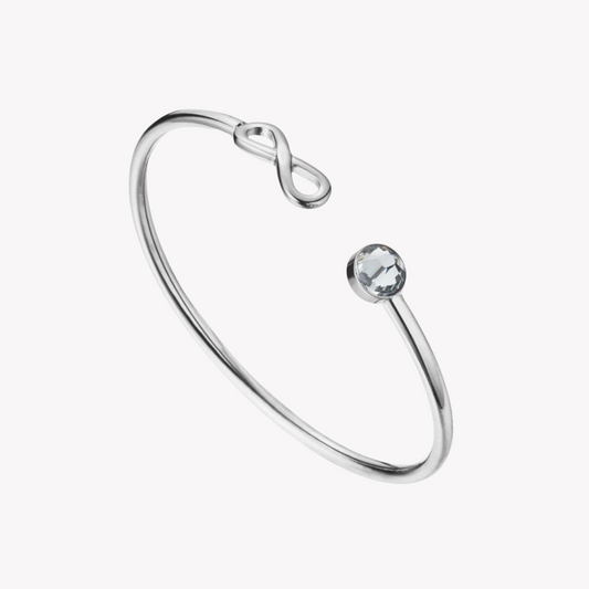 Zink Women's Silver Stainless Steel Bracelet | Zfbg005sc