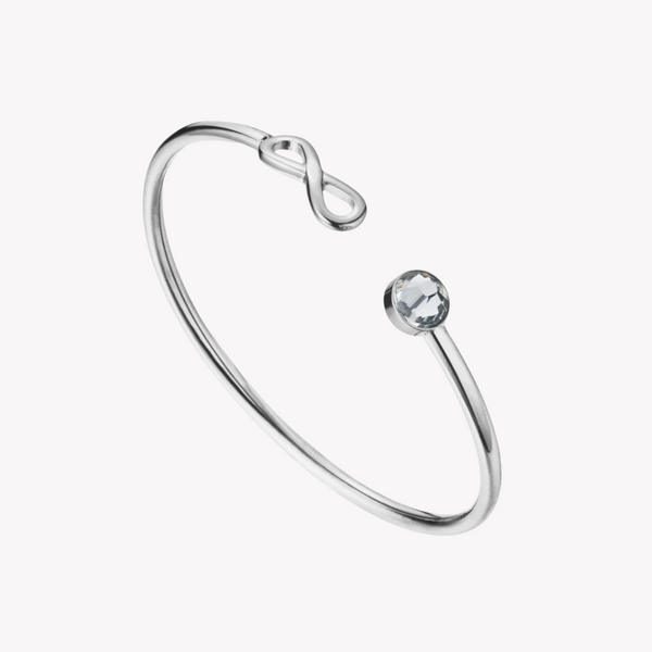 Zink Women's Silver Stainless Steel Bracelet | Zfbg005sc