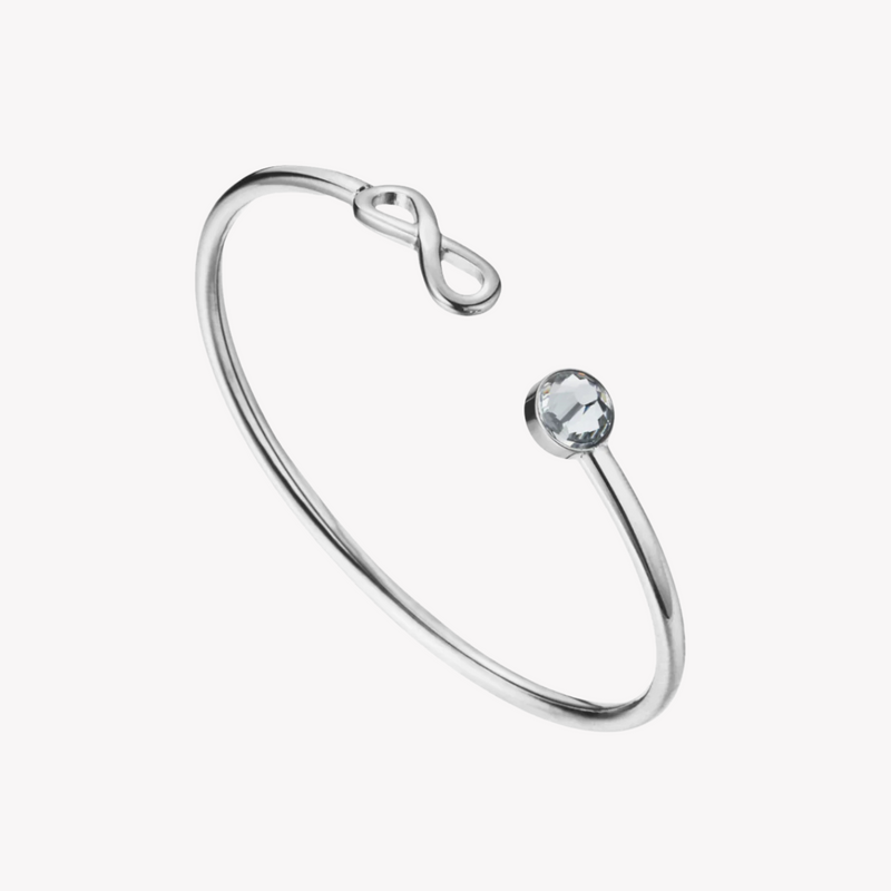 Zink Women's Silver Stainless Steel Bracelet | Zfbg005sc