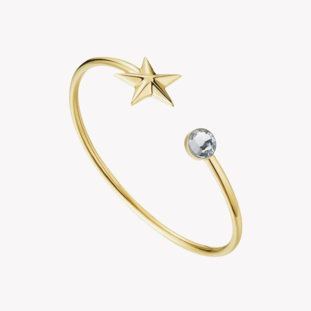 Zink Women's Gold Stainless Steel Bracelet | Zfbg002gc