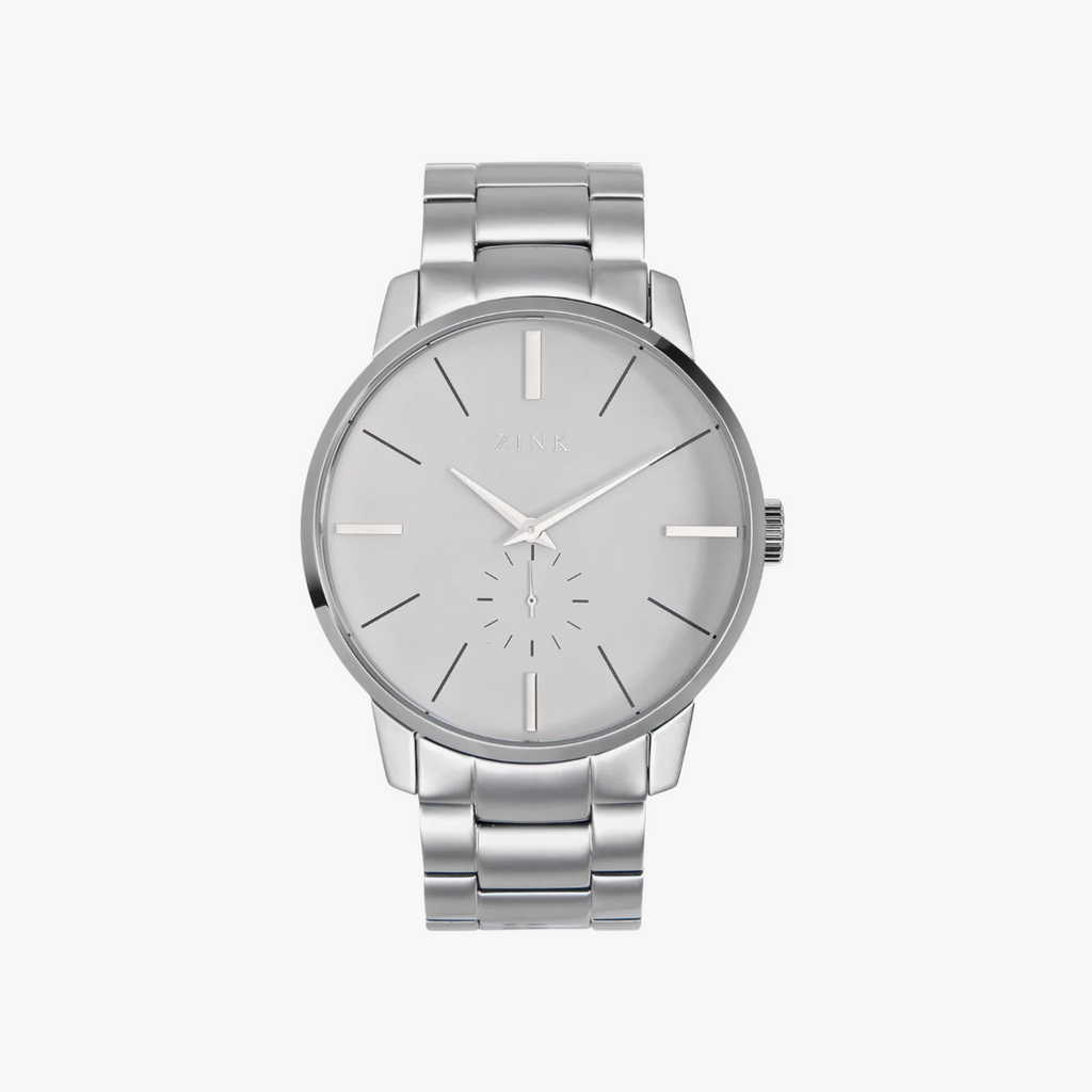 Zink Men's Stainless Steel Silver Watch | Zk126g5ss-16
