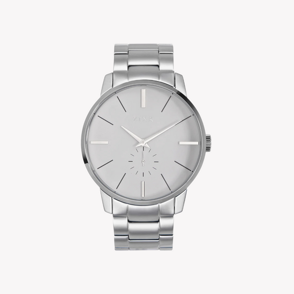 Zink Men's Stainless Steel Silver Watch | Zk126g5ss-16