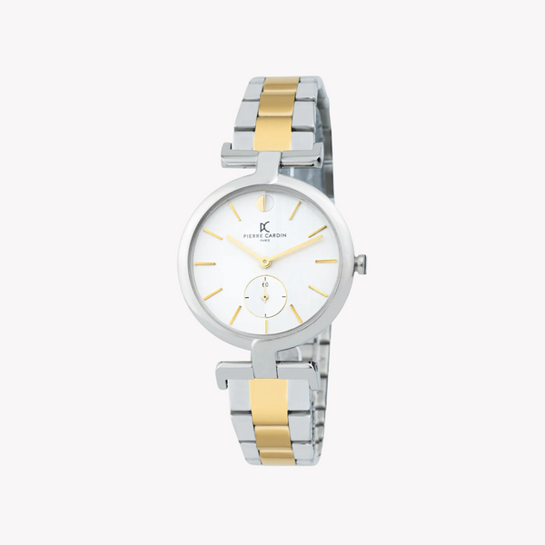 Pierre Cardin Women's Silver & Gold Stainless Steel Watch | Cmd.3521 by i-watch
