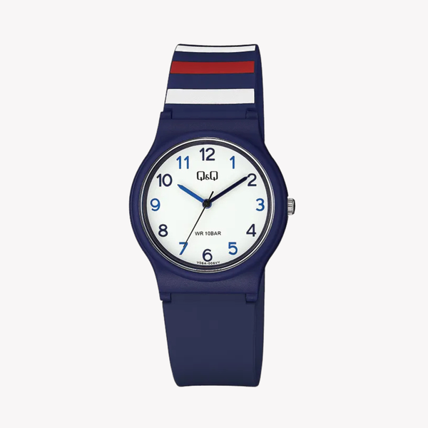 Q&Q Women's Blue Women's Watch, White Dial | V06A-006VY