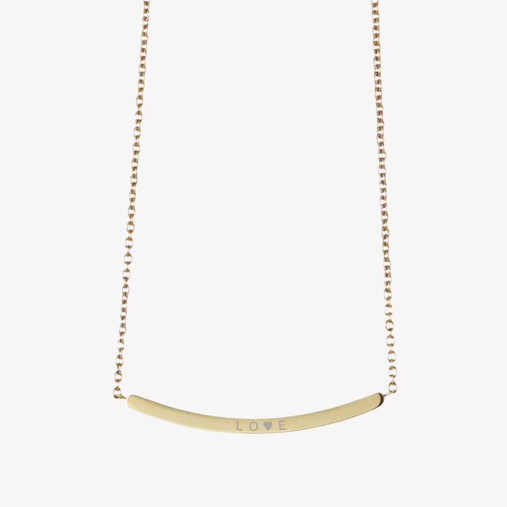 Zink Women's Gold Stainless Steel Necklace | Zfnl001g