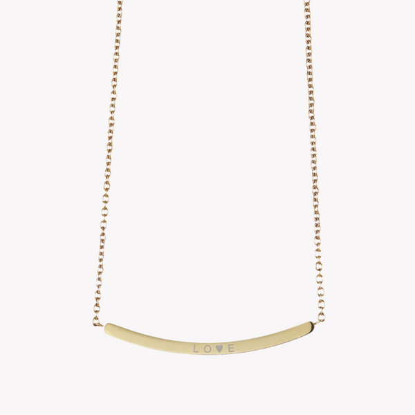 Zink Women's Gold Stainless Steel Necklace | Zfnl001g
