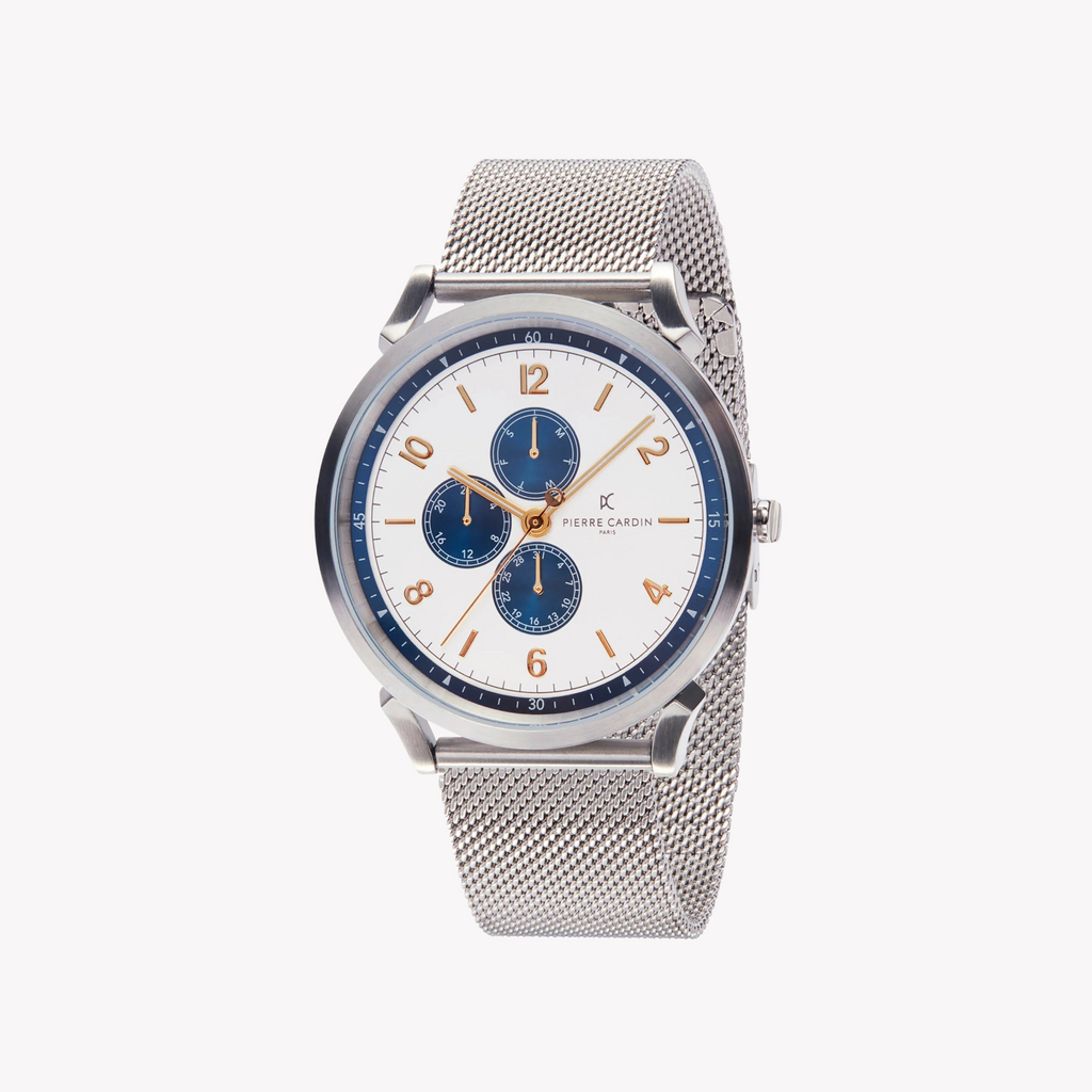 PIERRE CARDIN CPI.2032 MONTRE HOMME - MONTRE ÉLÉGANTE EN ACIER INOXYDABLE OR ROSE