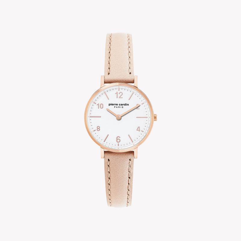 Pierre Cardin Women's Rose Gold Watch, White Dial | Pc902662f10 by i-watch