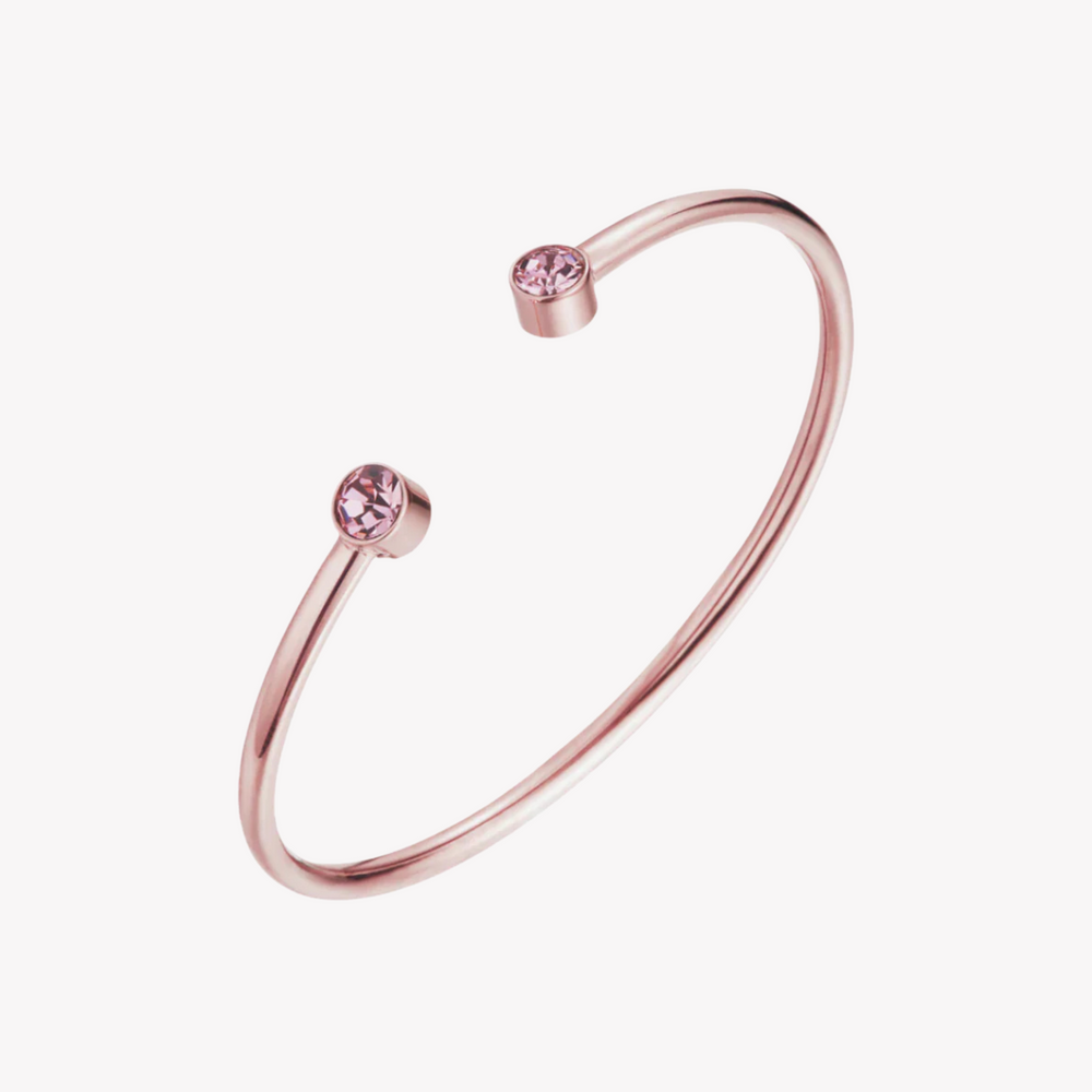 Zink Women's Rose Gold Stainless Steel Bracelet | Zfbg001rgpn by i-watch