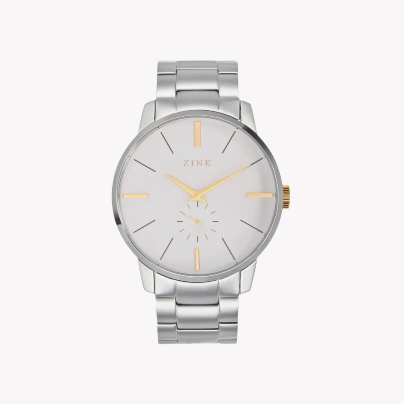 Zink Men's Stainless Steel Silver Watch | Zk126g5gs-16 by i-watch