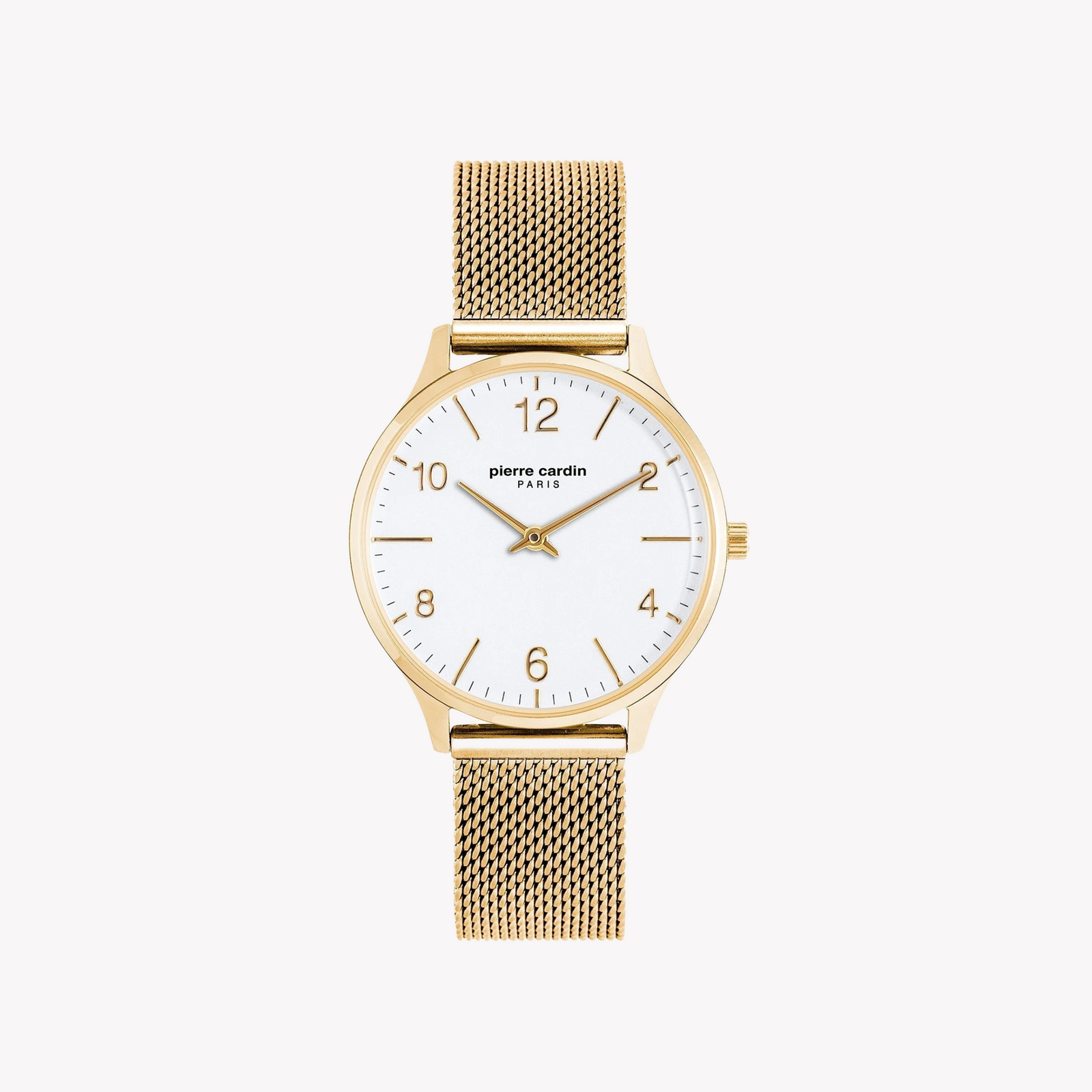 Pierre Cardin Women's Gold Watch, White Dial | Pc902722f118 by i-watch
