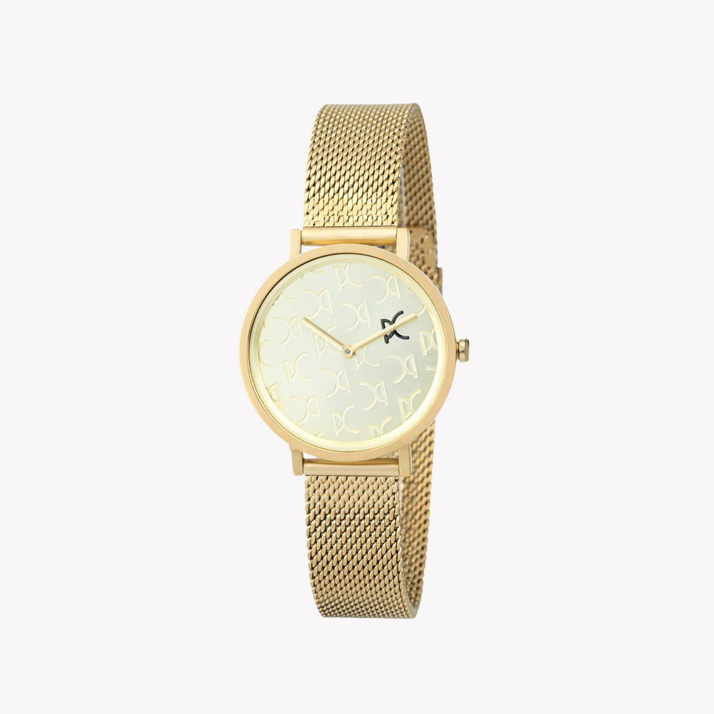 Pierre Cardin Women's Gold Stainless Steel Watch, Champagne Dial | Cbv.1518 by i-watch