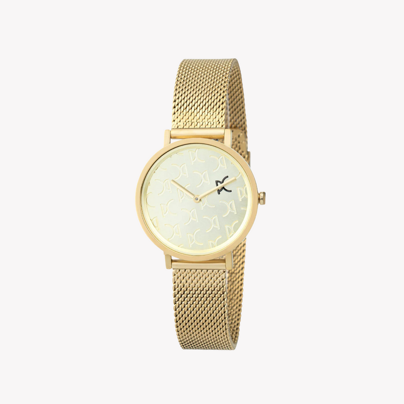 Pierre Cardin Women's Gold Stainless Steel Watch, Champagne Dial | Cbv.1518 by i-watch