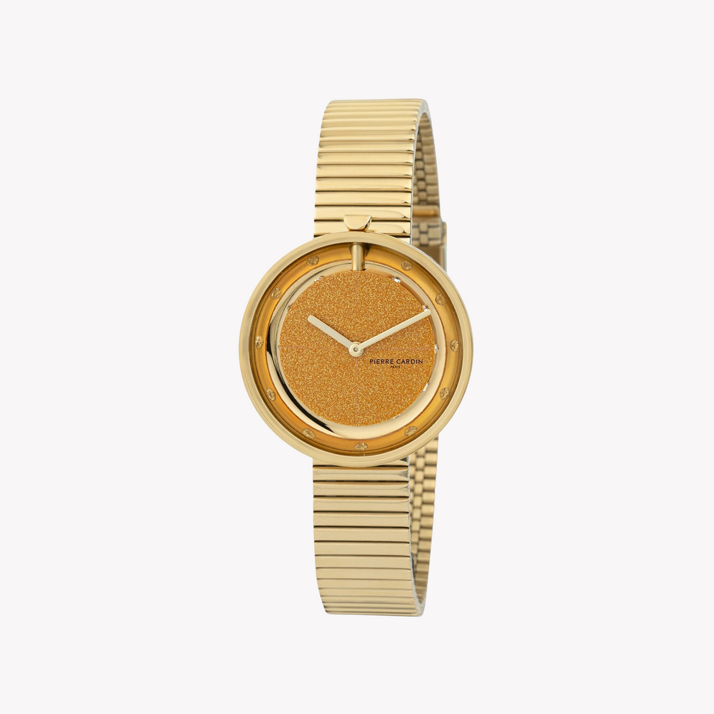 Pierre Cardin Women's Gold Stainless Steel Watch, Champagne Dial | Cma.0012 by i-watch