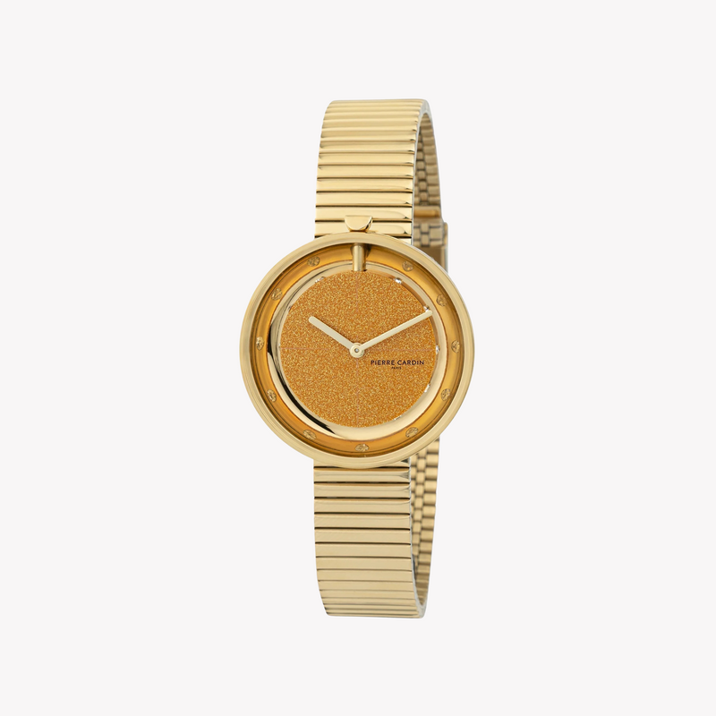 Pierre Cardin Women's Gold Stainless Steel Watch, Champagne Dial | Cma.0012 by i-watch