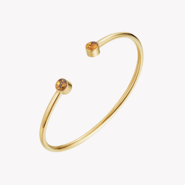 Zink Women's Gold Stainless Steel Bracelet | Zfbg001gt