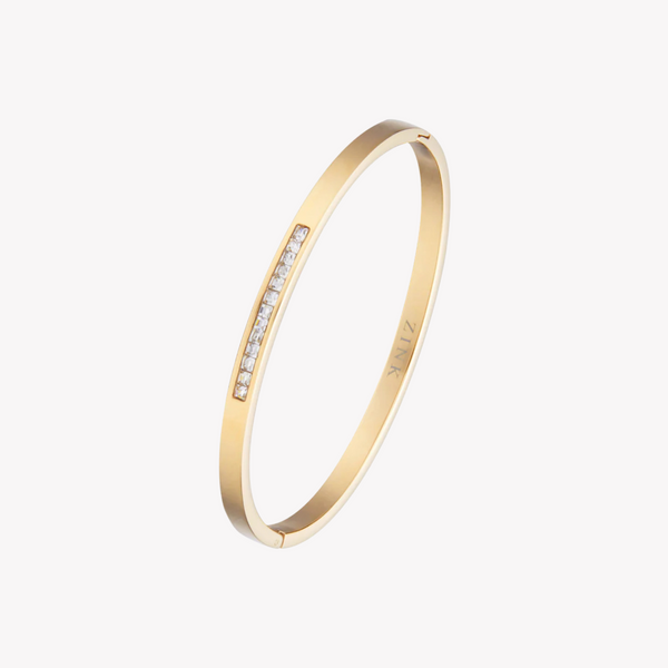 Zink Women's Gold Stainless Steel Bracelet | Zfbr002gs