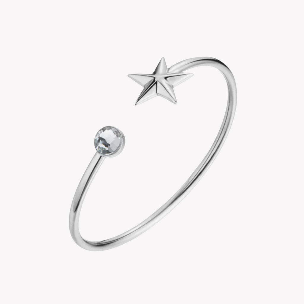 Zink Women's Silver Stainless Steel Bracelet | Zfbg002sc