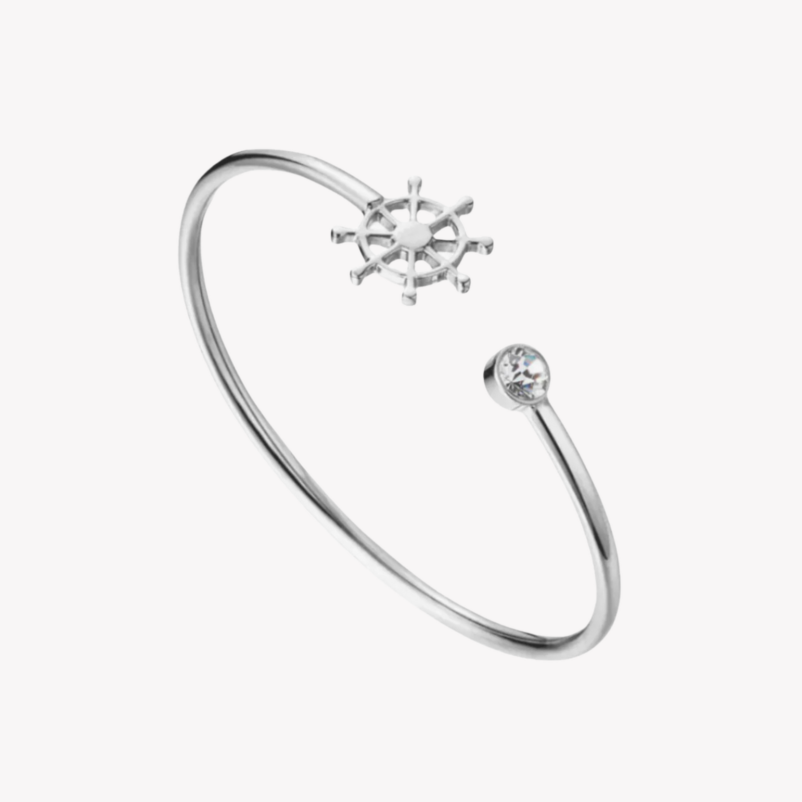 Zink Women's Silver Stainless Steel Bracelet | Zfbg004sc
