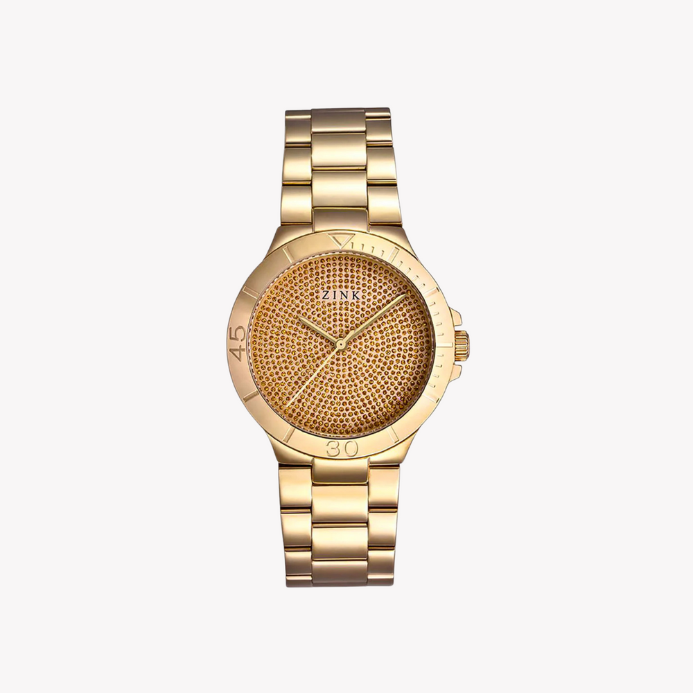 Zink Women's Gold Stainless Steel Watch | Zk125l1ss-109 by i-watch