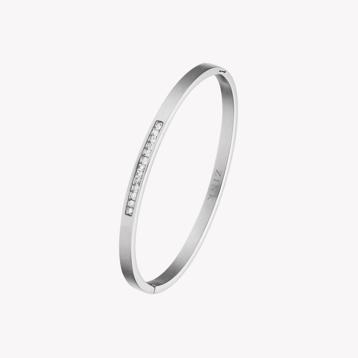 Zink Women's Silver Stainless Steel Bracelet | Zfbr002ss