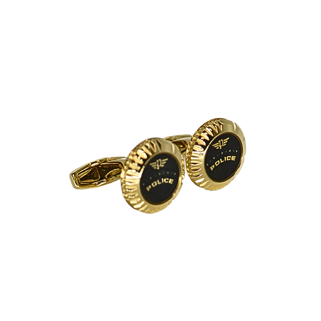 PA30116SLB-180 POLICE Men's Cufflinks