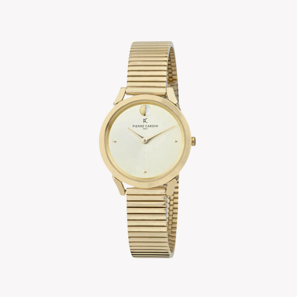 Pierre Cardin Women's Gold Stainless Steel Watch, Champagne Dial | Cpi.2530 by i-watch