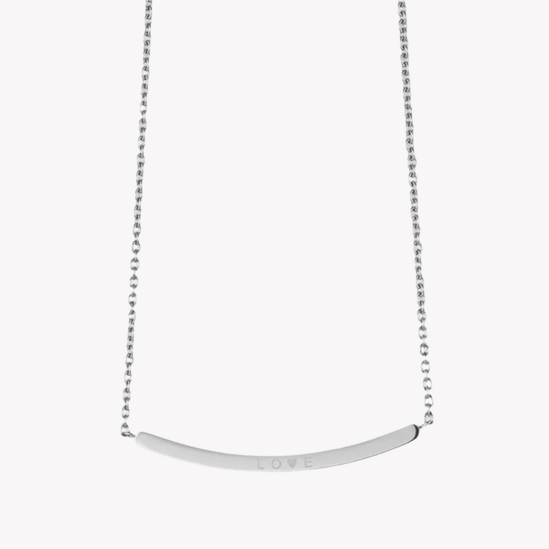 Zink Women's Necklace - Silver Stainless Steel | Zfnl001s by i-watch