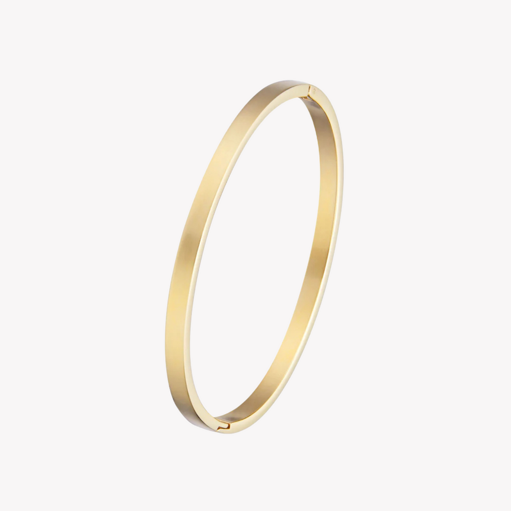 Zink Women's Gold Stainless Steel Bracelet | Zfbr002g