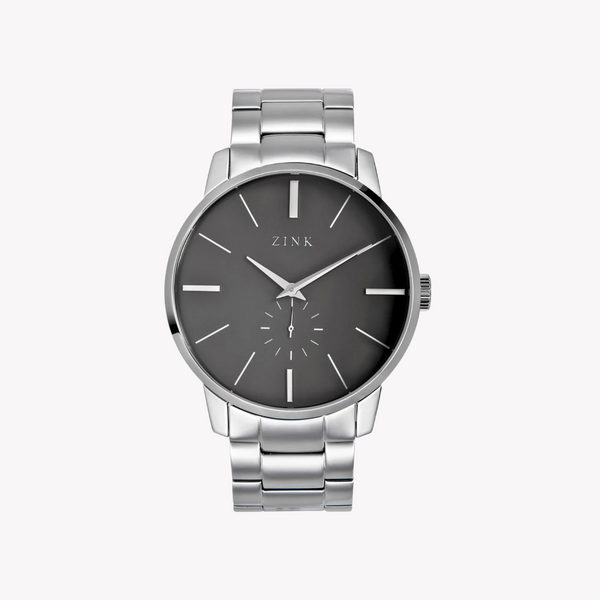 Zink Men's Stainless Steel Silver Watch | Zk126g5ss-36